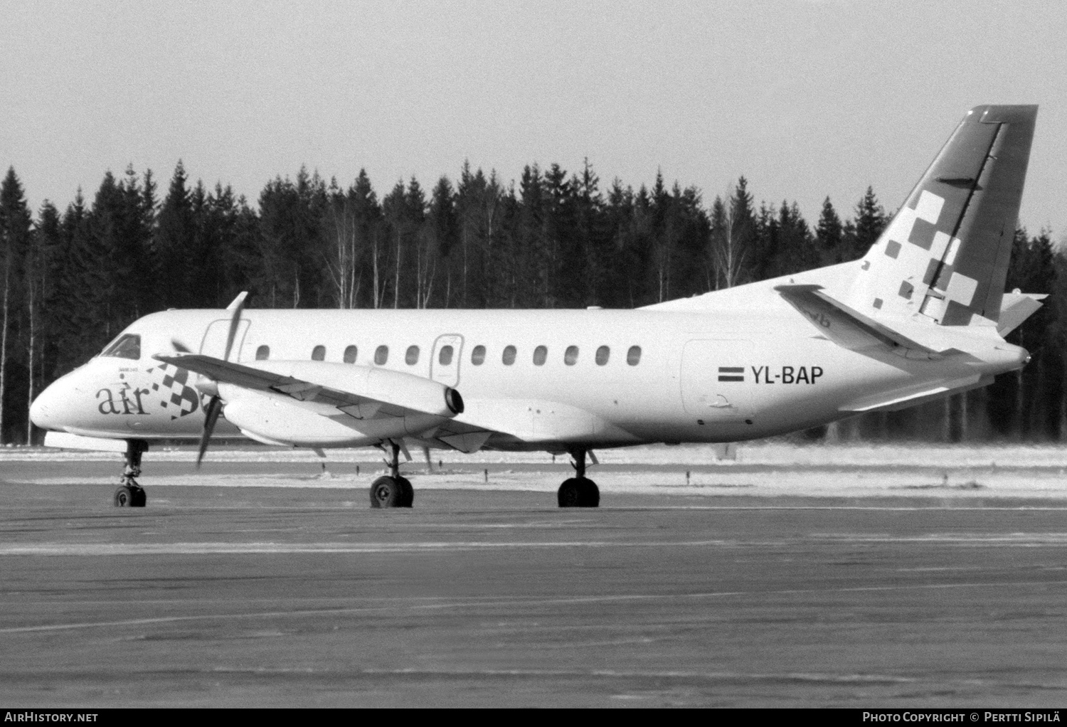 Aircraft Photo of YL-BAP | Saab 340A | AirBaltic | AirHistory.net #335119