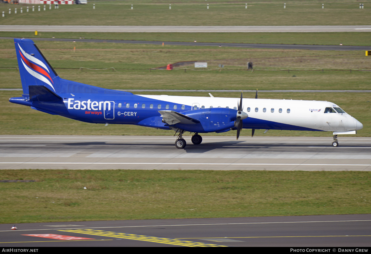 Aircraft Photo of G-CERY | Saab 2000 | Eastern Airways | AirHistory.net #335121