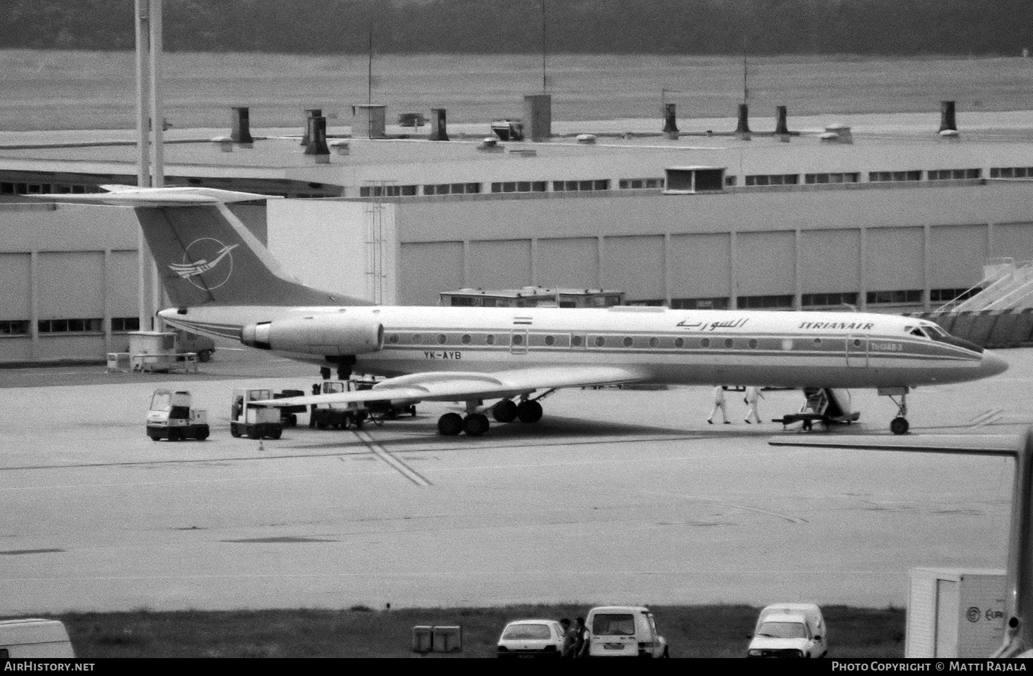 Aircraft Photo of YK-AYB | Tupolev Tu-134B-3 | Syrian Air | AirHistory.net #335123