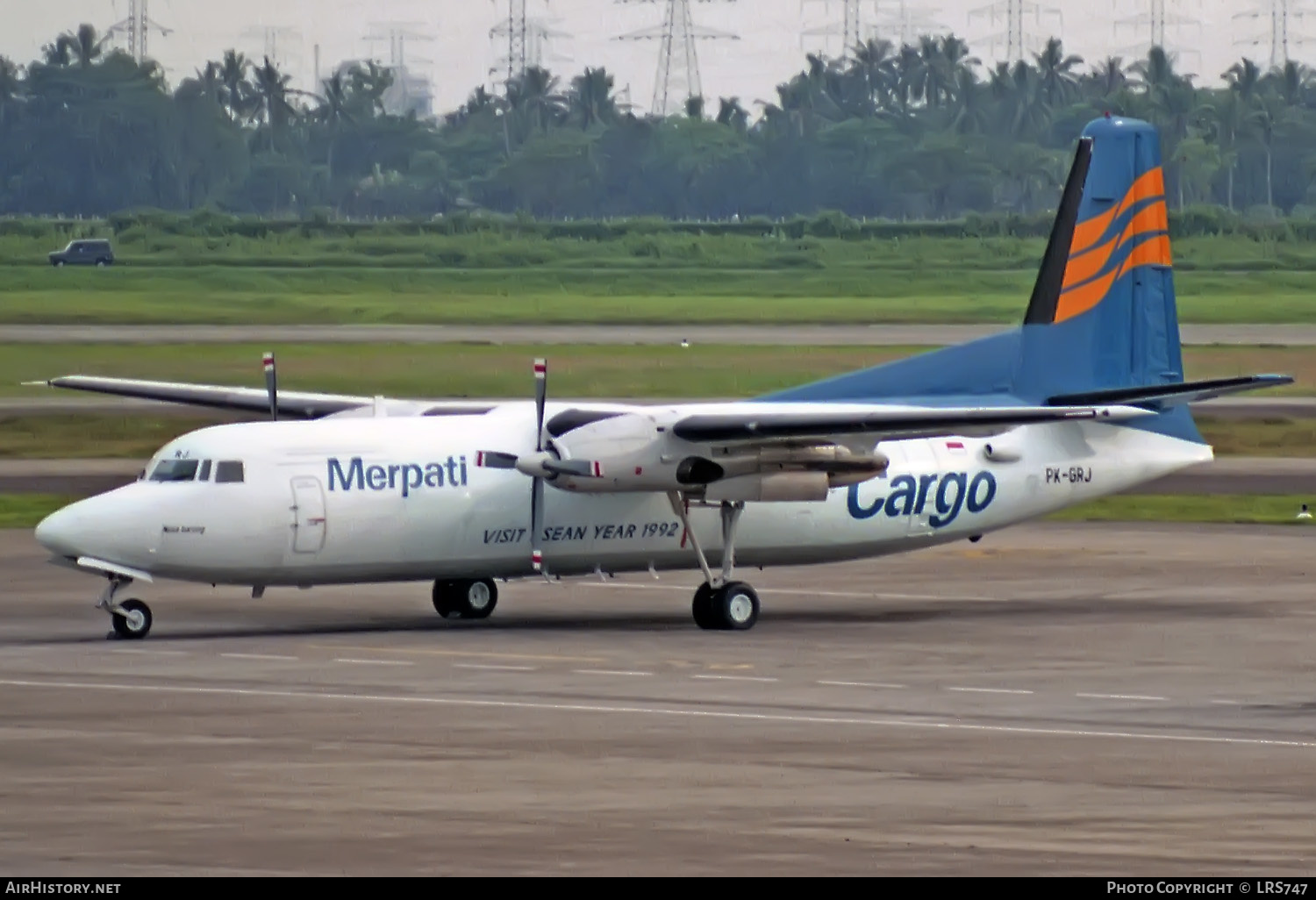 Aircraft Photo of PK-GRJ | Fokker F27-500F Friendship | Merpati Nusantara Airlines Cargo | AirHistory.net #335131