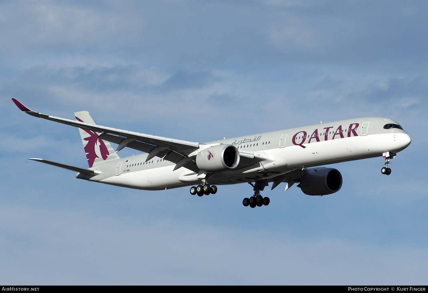 Aircraft Photo of A7-ANA | Airbus A350-1041 | Qatar Airways | AirHistory.net #335134