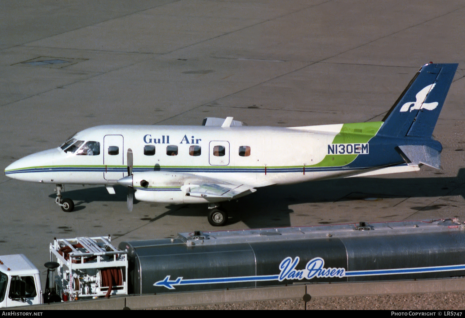 Aircraft Photo of N130EM | Embraer EMB-110P1 Bandeirante | Gull Air | AirHistory.net #335141