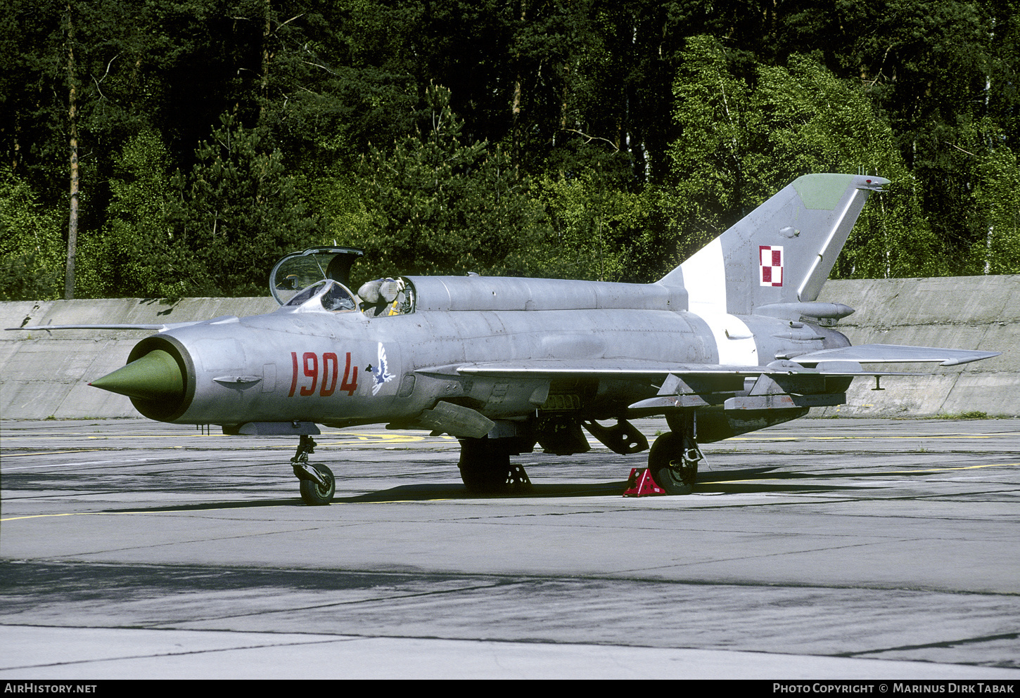 Aircraft Photo of 1904 | Mikoyan-Gurevich MiG-21M | Poland - Air Force | AirHistory.net #335145