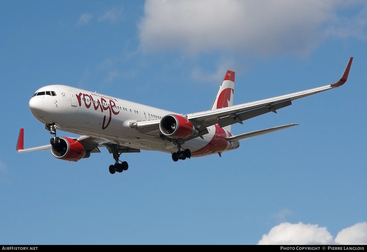 Aircraft Photo of C-GHLQ | Boeing 767-333/ER | Air Canada Rouge | AirHistory.net #335170