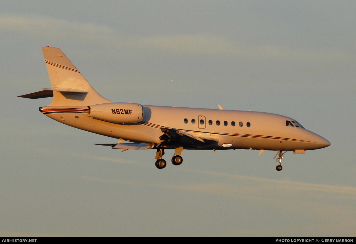 Aircraft Photo of N62MF | Dassault Falcon 2000 | AirHistory.net #335177