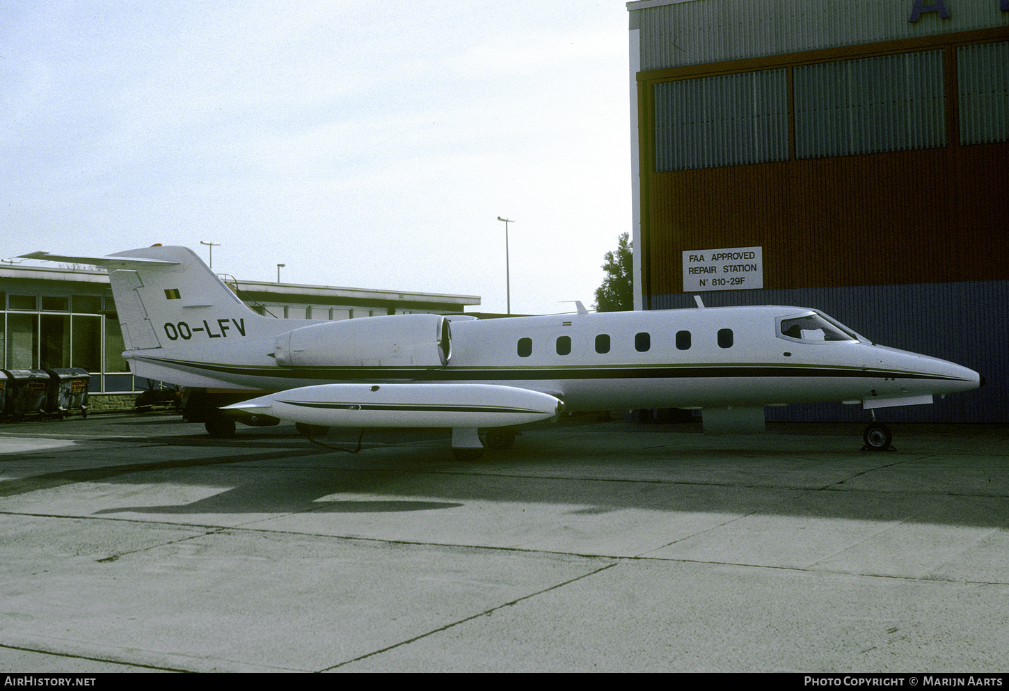 Aircraft Photo of OO-LFV | Gates Learjet 35A | AirHistory.net #335178
