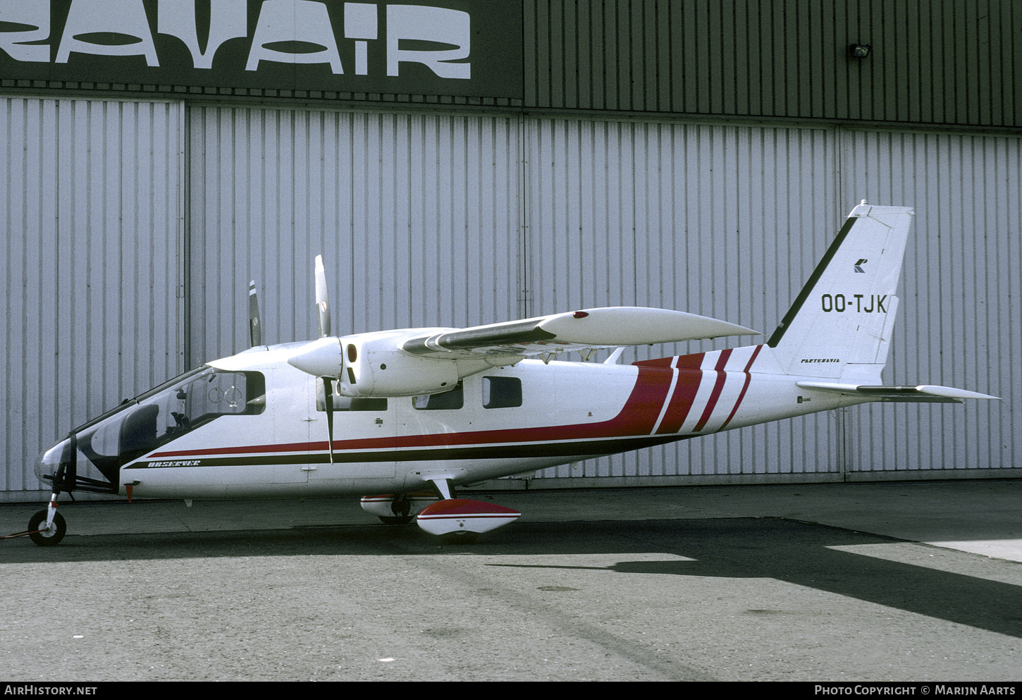 Aircraft Photo of OO-TJK | Partenavia P-68B Observer | AirHistory.net #335181