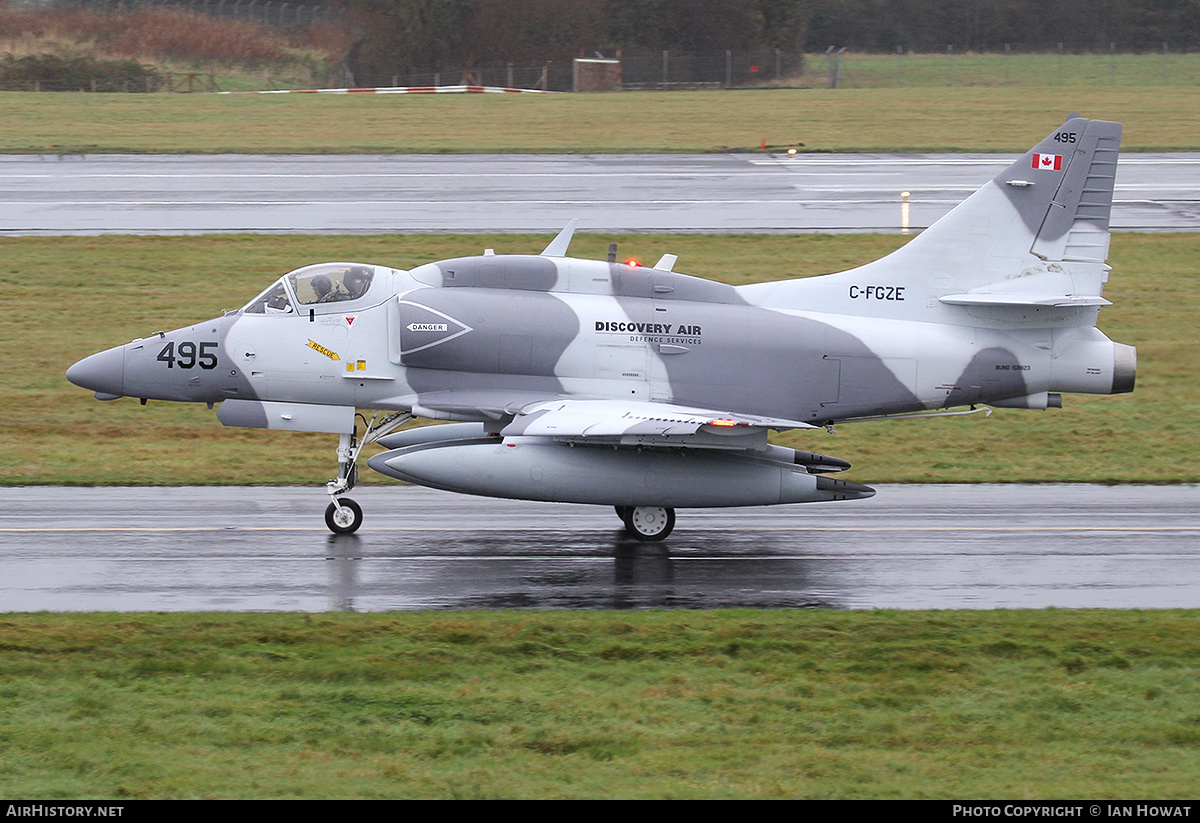 Aircraft Photo of C-FGZE | McDonnell Douglas A-4N Skyhawk II | Discovery Air Defence Services | AirHistory.net #335183