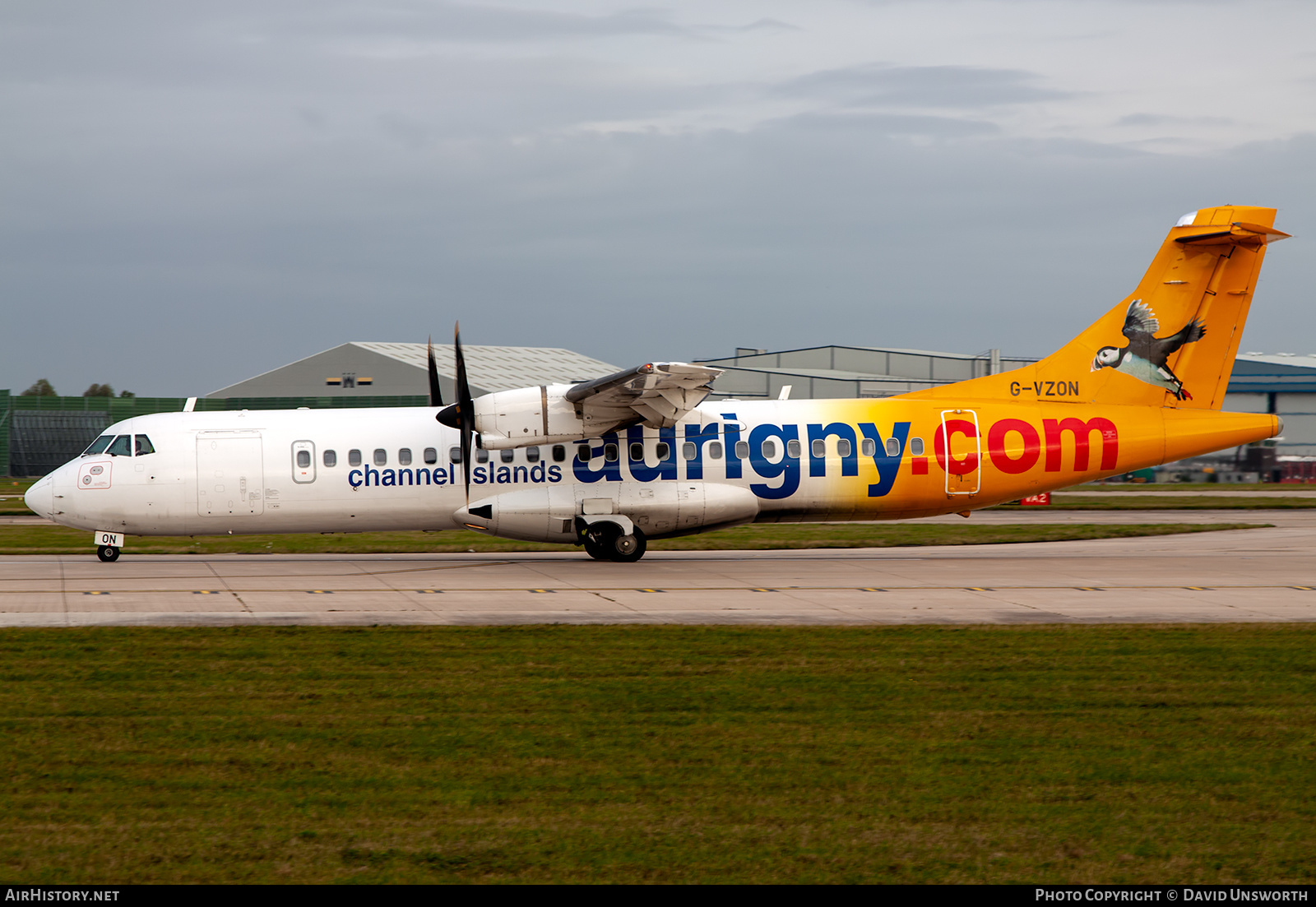Aircraft Photo of G-VZON | ATR ATR-72-500 (ATR-72-212A) | Aurigny Air Services | AirHistory.net #335184