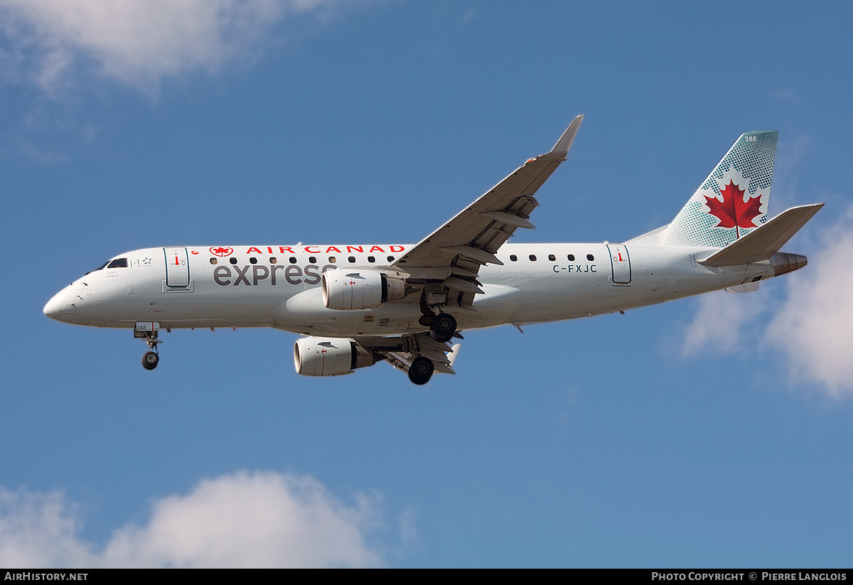 Aircraft Photo of C-FXJC | Embraer 175SU (ERJ-170-200SU) | Air Canada Express | AirHistory.net #335187