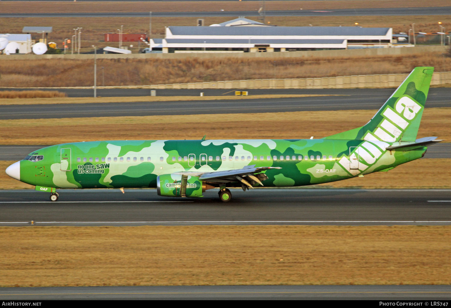 Aircraft Photo of ZS-OAF | Boeing 737-4S3 | Kulula | AirHistory.net #335192