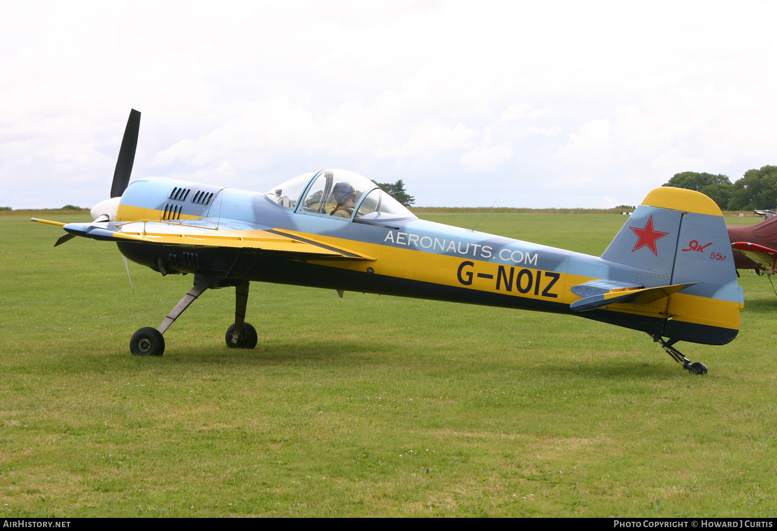 Aircraft Photo of G-NOIZ | Yakovlev Yak-55M | Aeronauts | AirHistory.net #335198