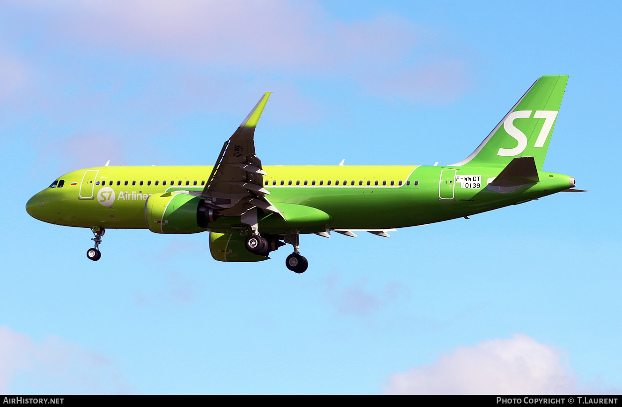 Aircraft Photo of F-WWDT | Airbus A320-271N | S7 Airlines | AirHistory.net #335264