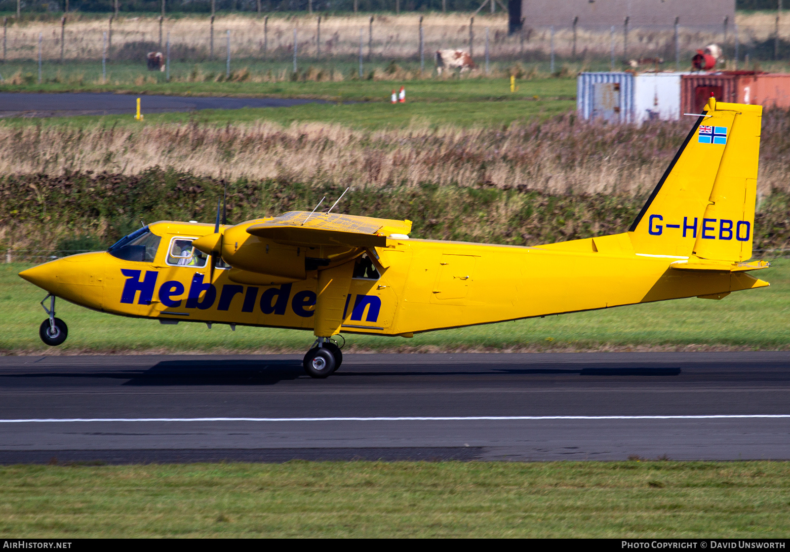Aircraft Photo of G-HEBO | Britten-Norman BN-2B-26 Islander | Hebridean Air Services | AirHistory.net #335279