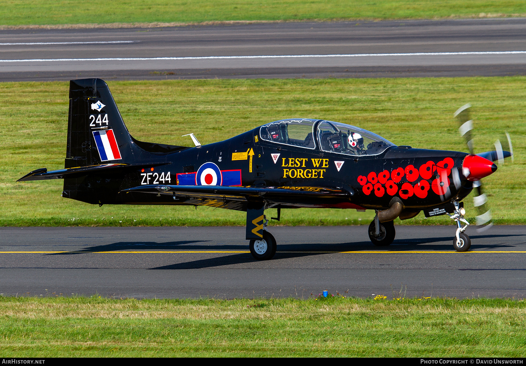 Aircraft Photo of ZF244 | Short S-312 Tucano T1 | UK - Air Force | AirHistory.net #335283