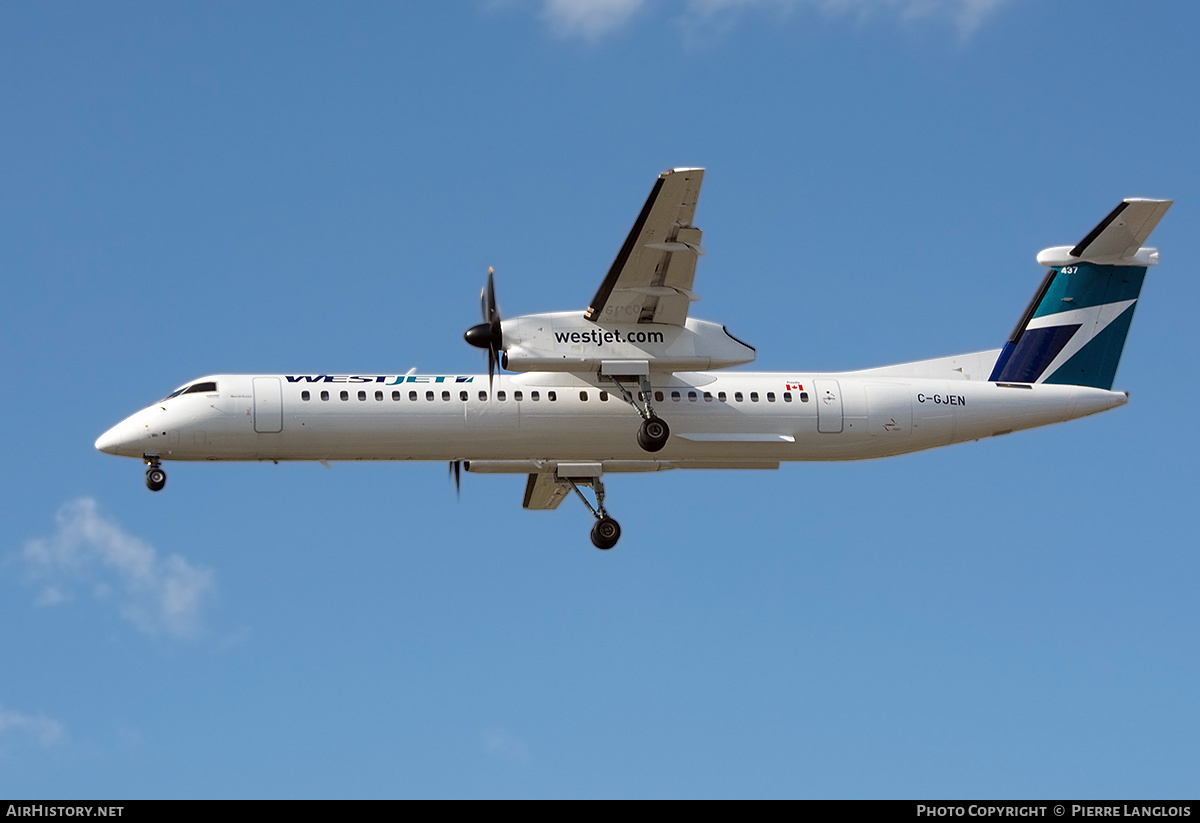 Aircraft Photo of C-GJEN | Bombardier DHC-8-402 Dash 8 | WestJet | AirHistory.net #335287