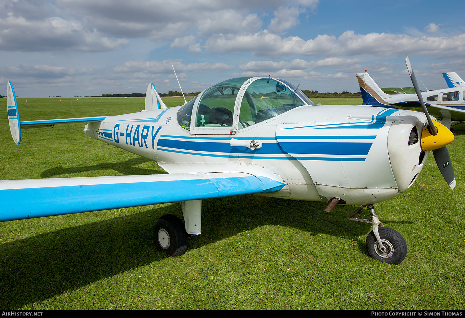 Aircraft Photo of G-HARY | Alon A-2 Aircoupe | AirHistory.net #335302