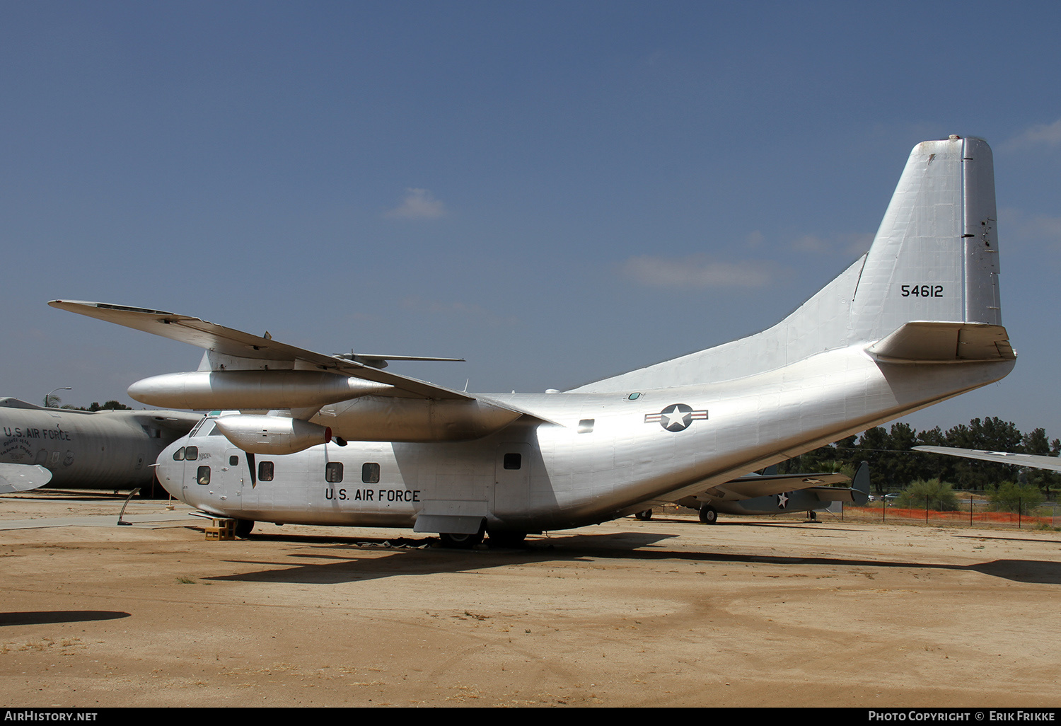 Aircraft Photo of 54-612 | Fairchild C-123K Provider | USA - Air Force | AirHistory.net #335310
