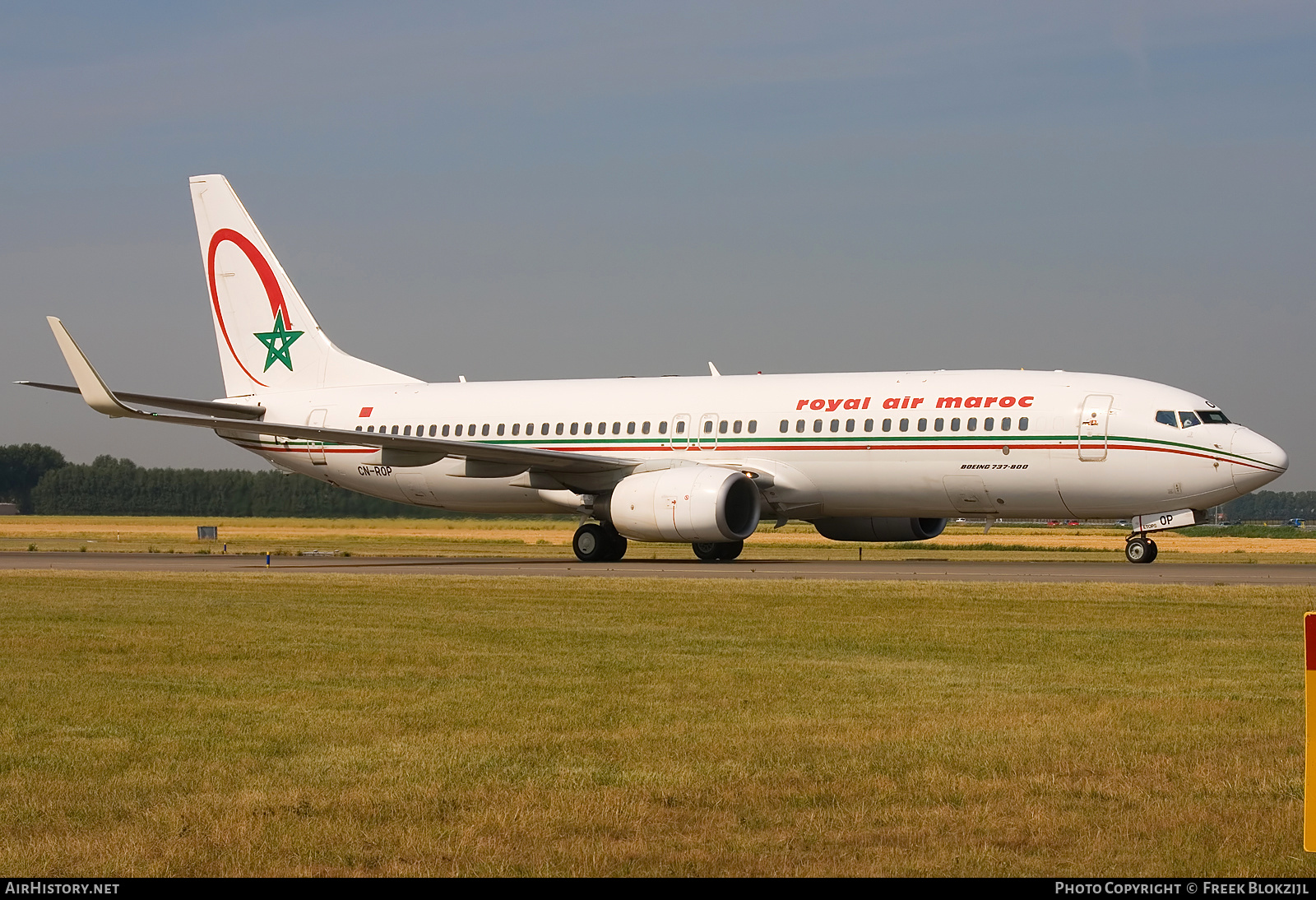 Aircraft Photo of CN-ROP | Boeing 737-8B6 | Royal Air Maroc - RAM | AirHistory.net #335312