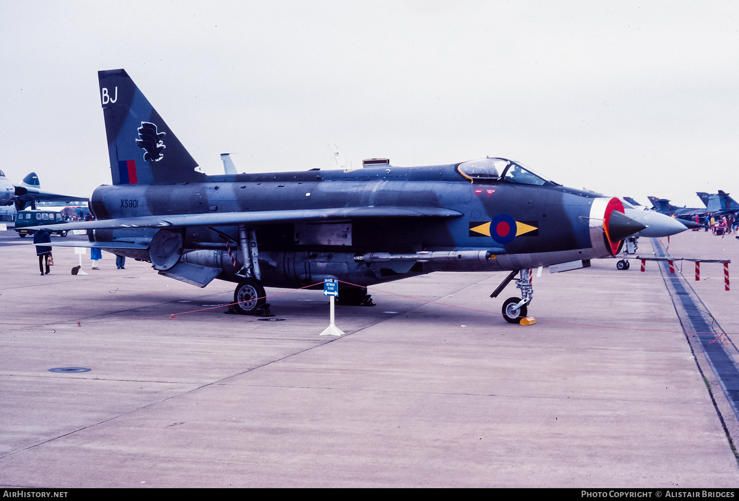 Aircraft Photo of XS901 | English Electric Lightning F6 | UK - Air Force | AirHistory.net #335314