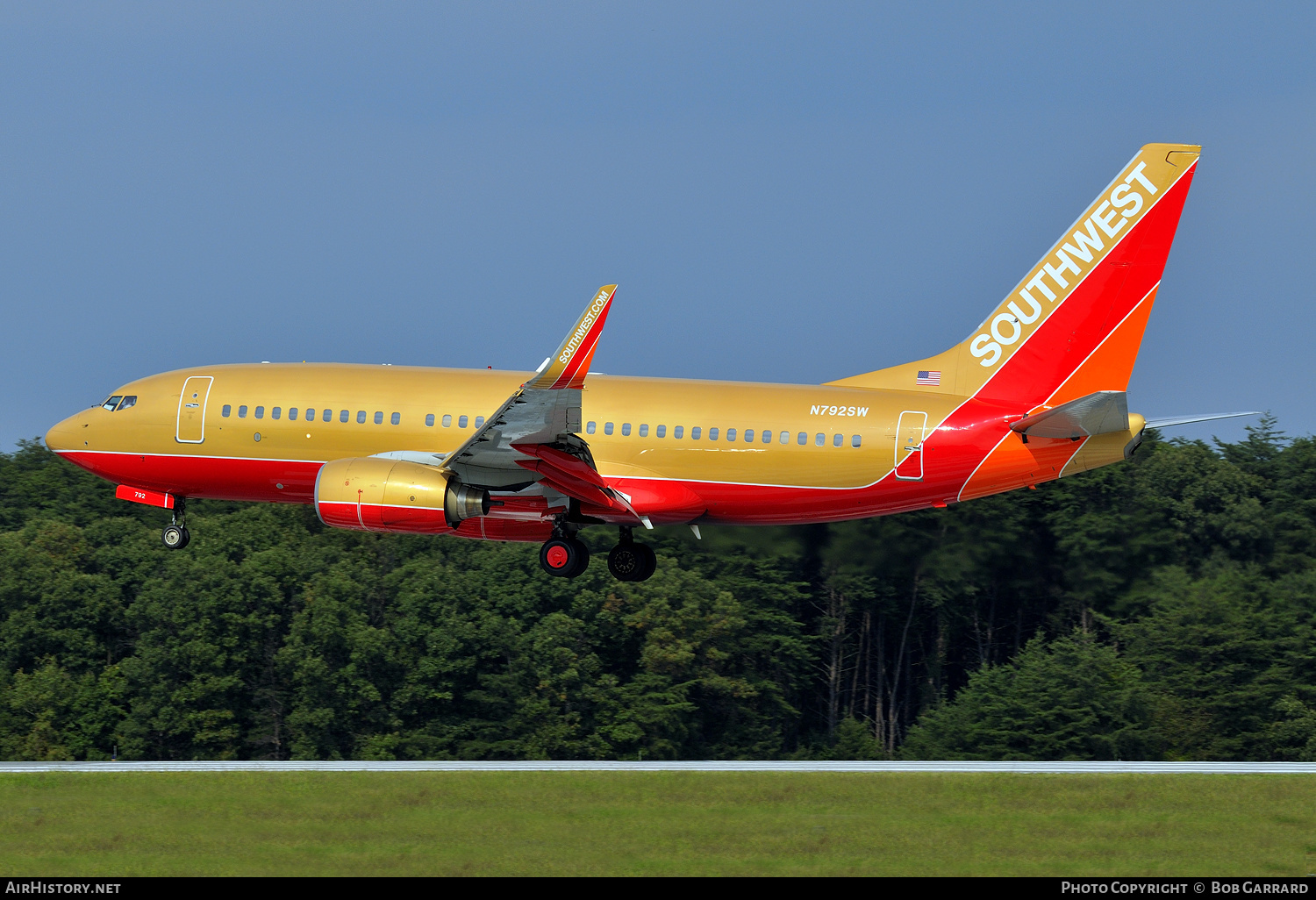 Aircraft Photo of N792SW | Boeing 737-7H4 | Southwest Airlines | AirHistory.net #335325