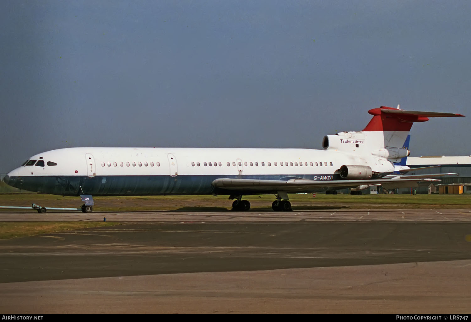 Aircraft Photo of G-AWZU | Hawker Siddeley HS-121 Trident 3B | AirHistory.net #335329