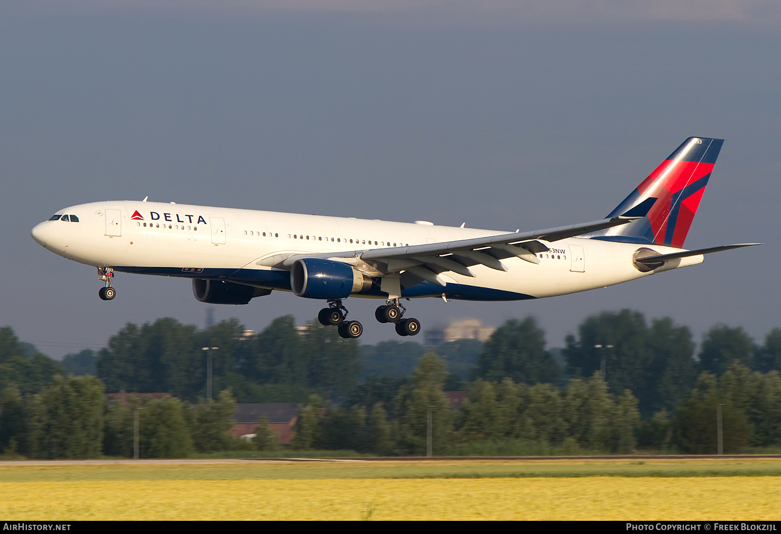 Aircraft Photo of N853NW | Airbus A330-223 | Delta Air Lines | AirHistory.net #335349
