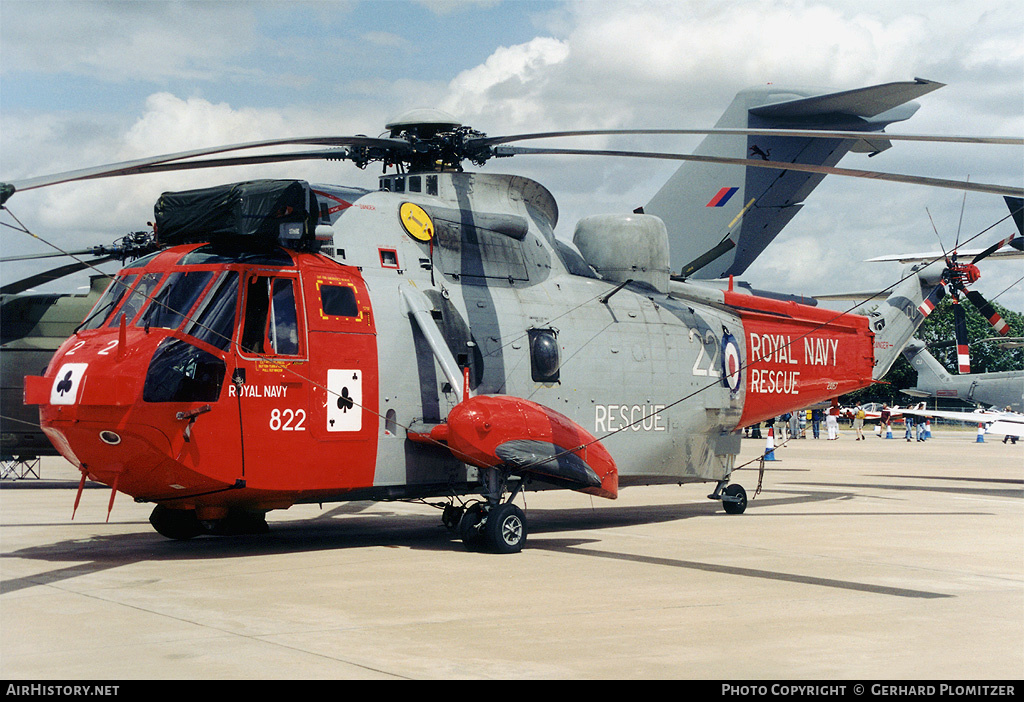 Aircraft Photo of ZA167 | Westland WS-61 Sea King HU5 | UK - Navy | AirHistory.net #335362