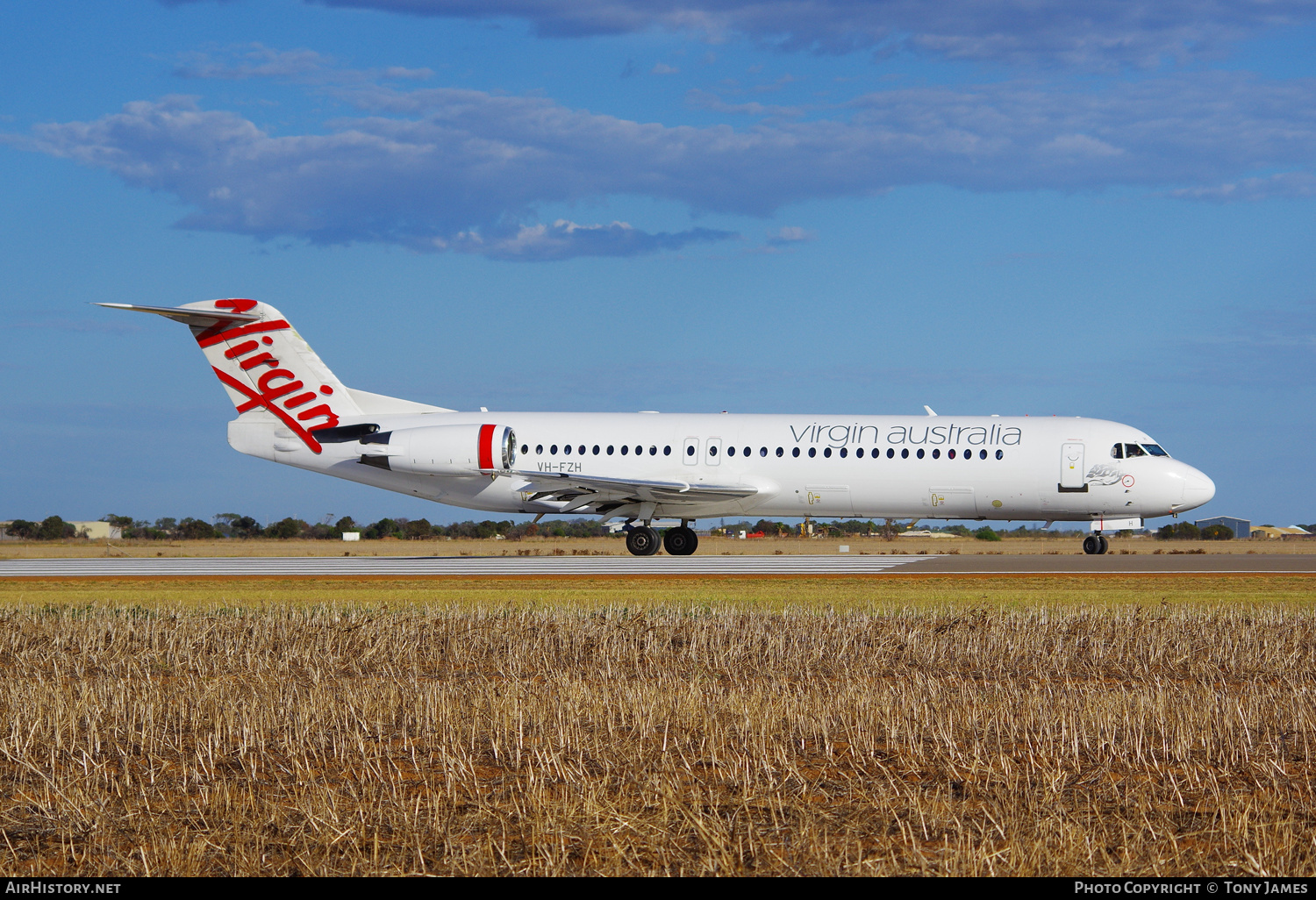 Aircraft Photo of VH-FZH | Fokker 100 (F28-0100) | Virgin Australia Regional Airlines | AirHistory.net #335369