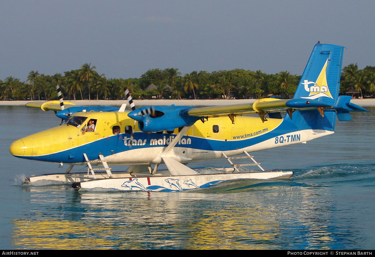 Aircraft Photo of 8Q-TMN | De Havilland Canada DHC-6-300 Twin Otter | Trans Maldivian Airways - TMA | AirHistory.net #335370