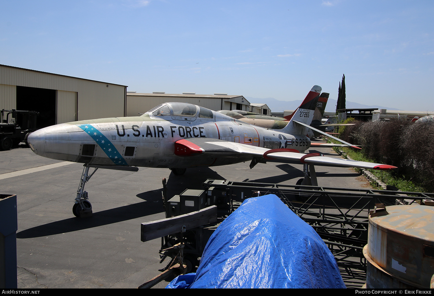 Aircraft Photo of 52-7265 / 27265 | Republic GRF-84K Thunderflash | USA - Air Force | AirHistory.net #335372