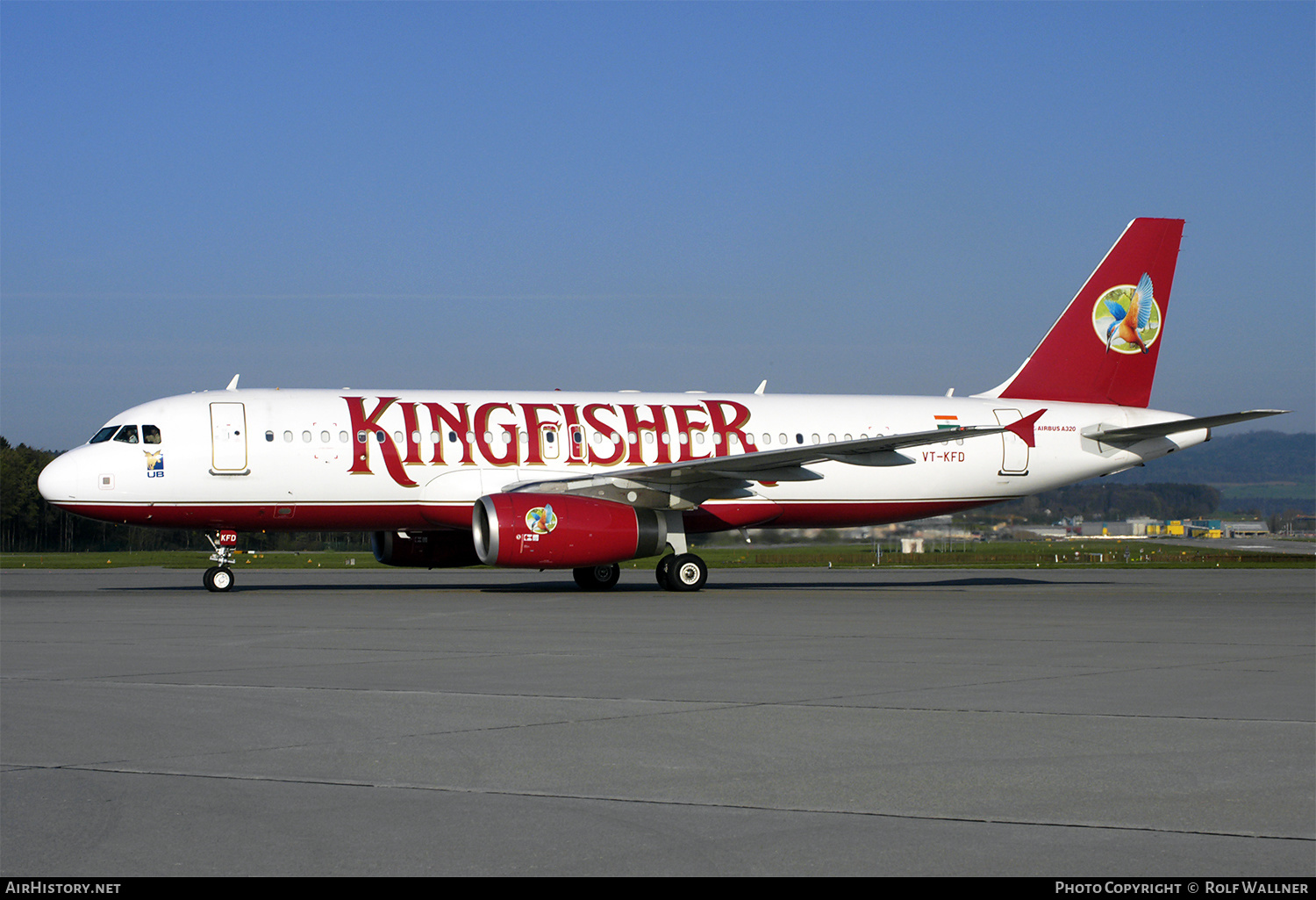 Aircraft Photo of VT-KFD | Airbus A320-232 | Kingfisher Airlines | AirHistory.net #335402