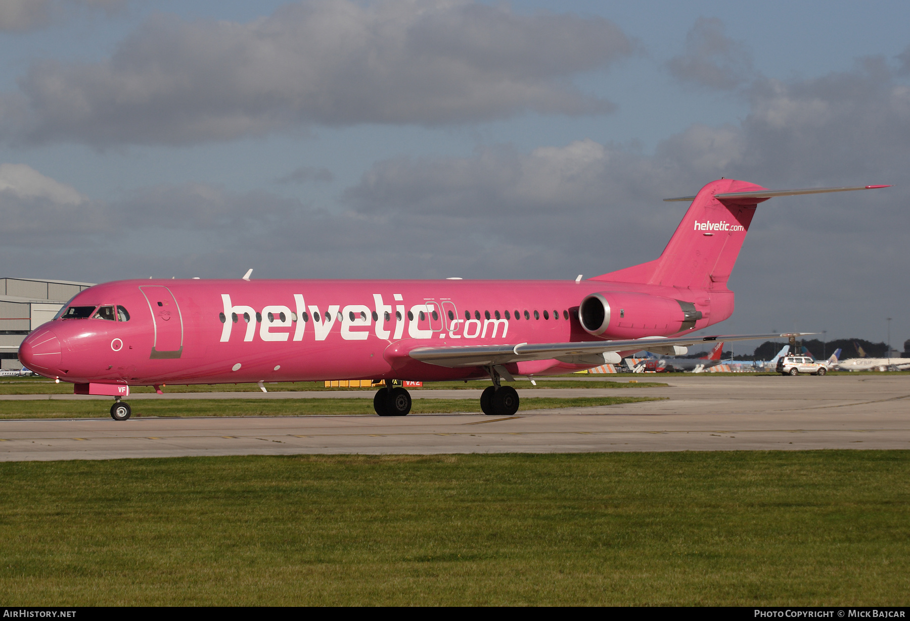 Aircraft Photo of HB-JVF | Fokker 100 (F28-0100) | Helvetic Airways | AirHistory.net #335421