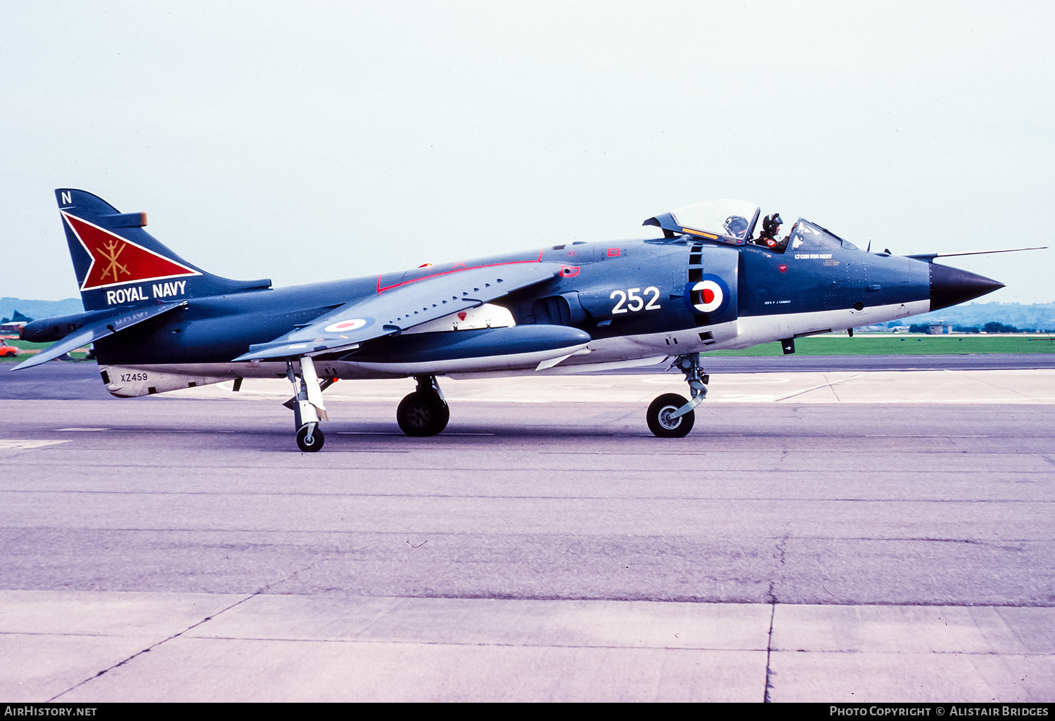 Aircraft Photo of XZ459 | British Aerospace Sea Harrier FRS1 | UK - Navy | AirHistory.net #335424