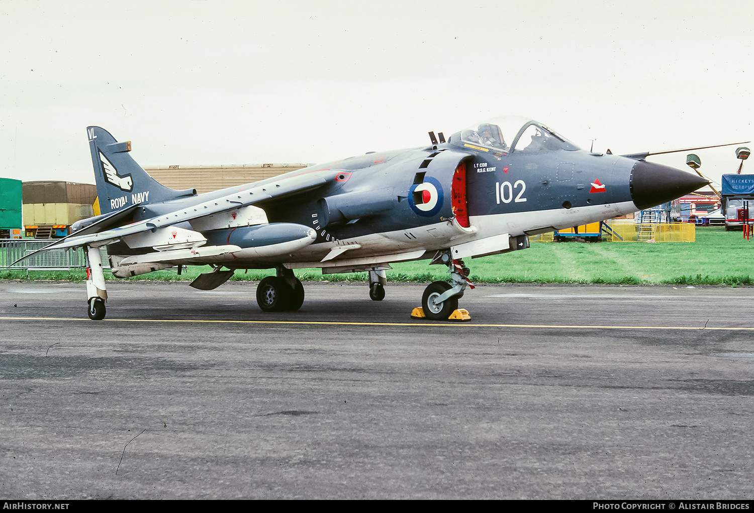 Aircraft Photo of XZ455 | British Aerospace Sea Harrier FRS1 | UK - Navy | AirHistory.net #335438