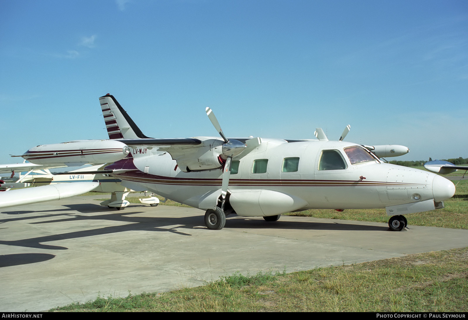 Aircraft Photo of LV-WJY | Mitsubishi MU-2J (MU-2B-35) | AirHistory.net #335440