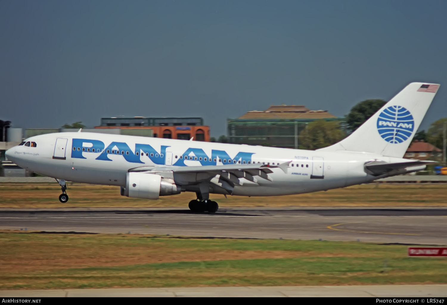 Aircraft Photo of N819PA | Airbus A310-324 | Pan American World Airways - Pan Am | AirHistory.net #335444