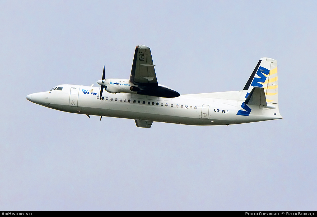 Aircraft Photo of OO-VLF | Fokker 50 | VLM Airlines | AirHistory.net #335447