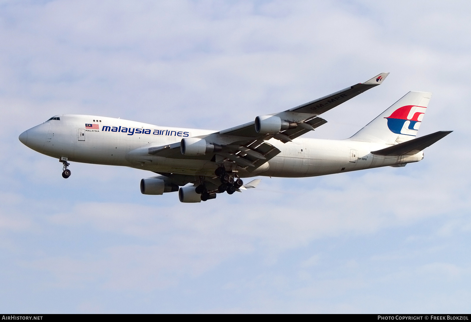 Aircraft Photo of 9M-MPR | Boeing 747-4H6F/SCD | Malaysia Airlines | AirHistory.net #335451