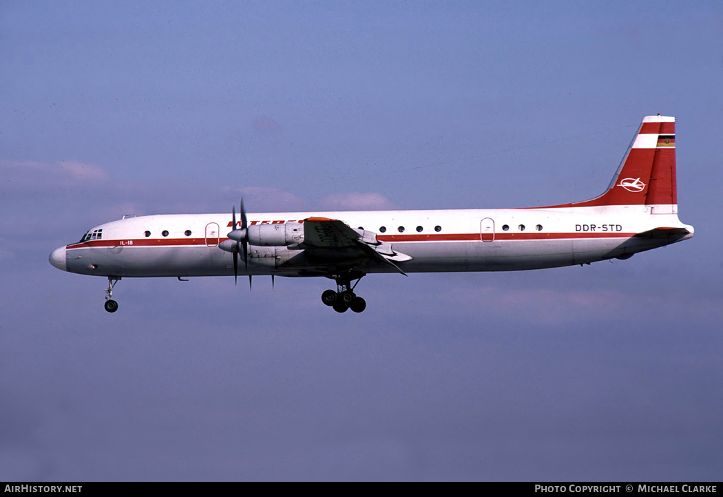 Aircraft Photo of DDR-STD | Ilyushin Il-18V | Interflug | AirHistory.net #335456
