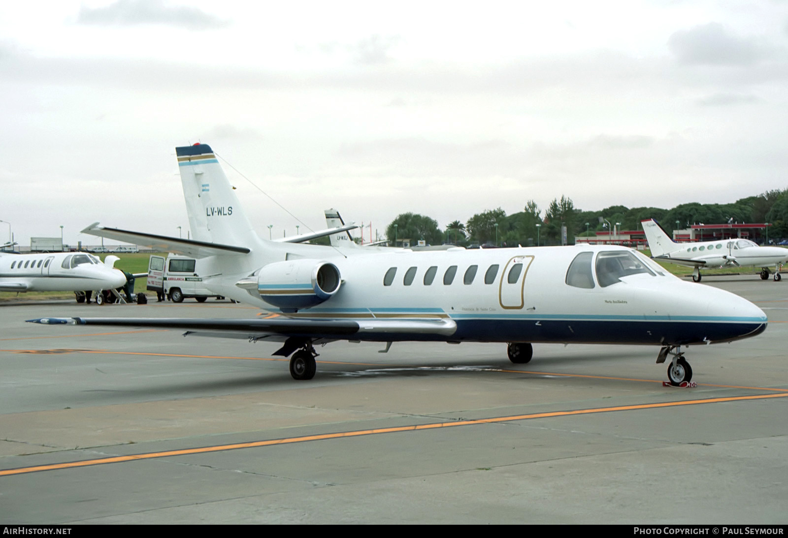 Aircraft Photo of LV-WLS | Cessna 560 Citation Ultra | Provincia de Santa Cruz | AirHistory.net #335464
