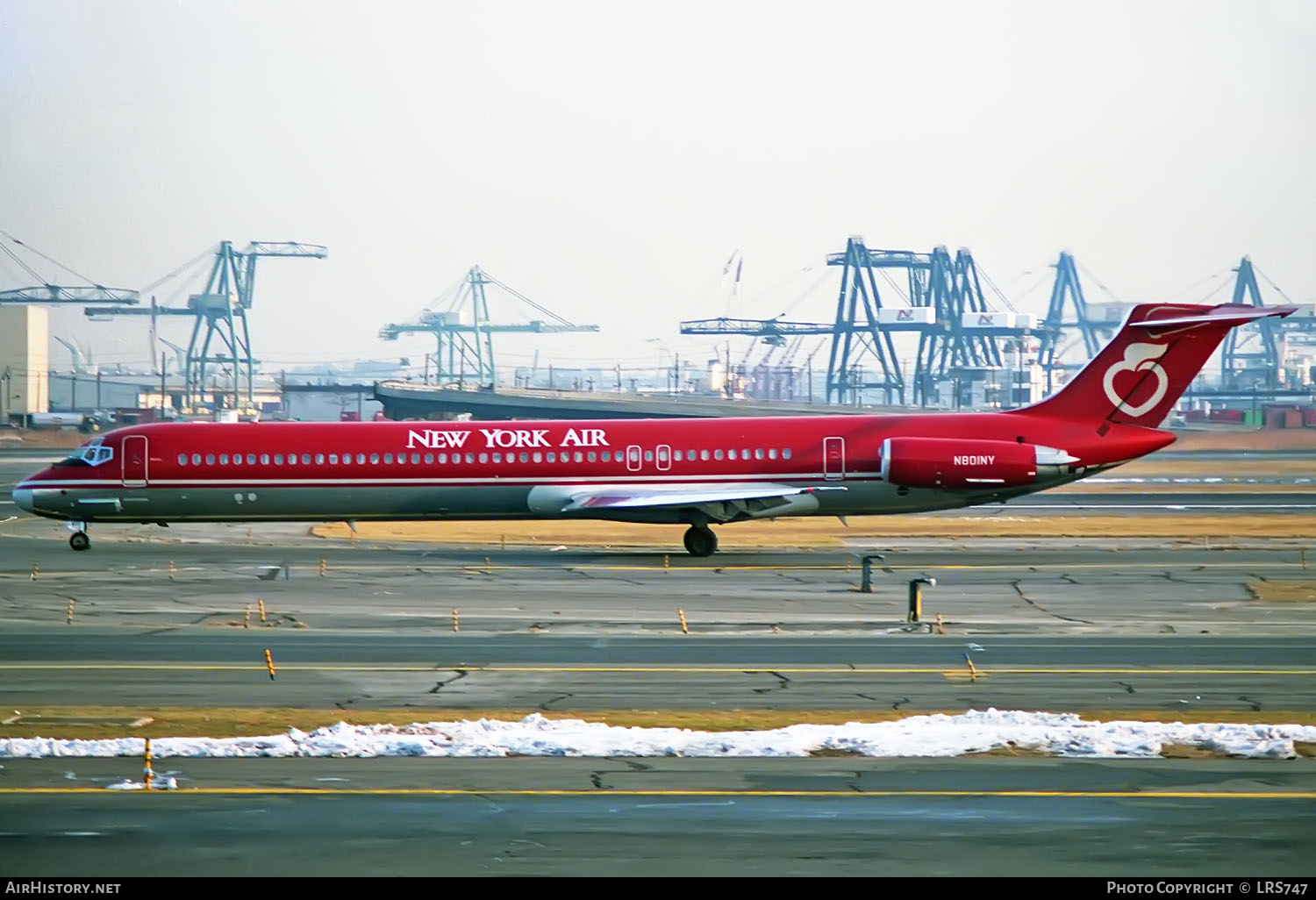 Aircraft Photo of N801NY | McDonnell Douglas MD-82 (DC-9-82) | New York Air | AirHistory.net #335467