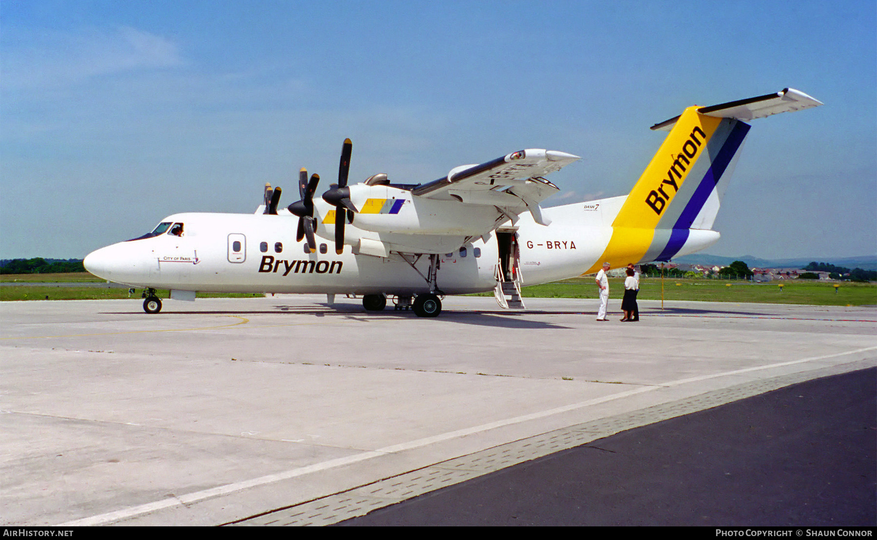 Aircraft Photo of G-BRYA | De Havilland Canada DHC-7-110 Dash 7 | Brymon Airways | AirHistory.net #335471