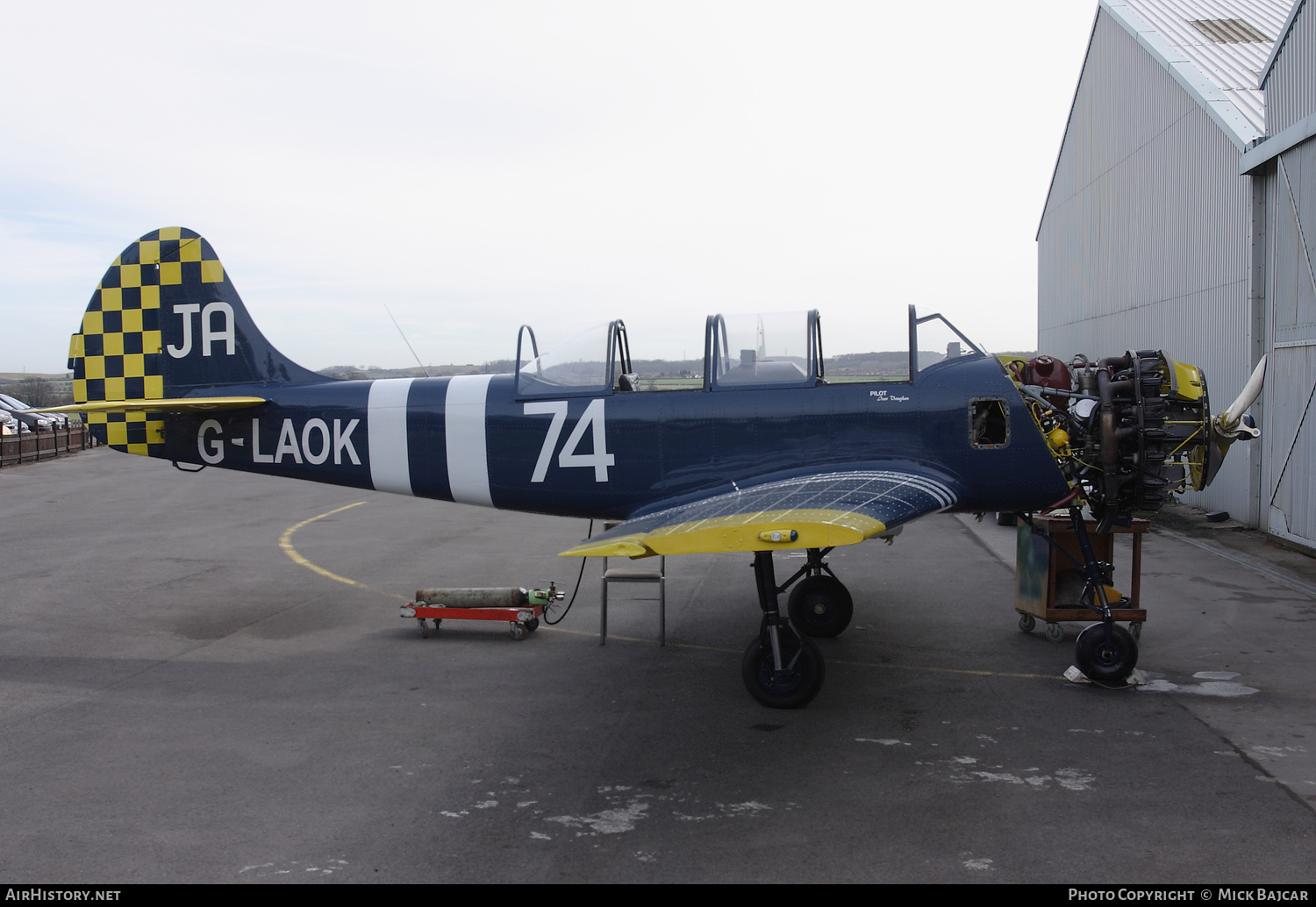 Aircraft Photo of G-LAOK | Yakovlev Yak-52 | AirHistory.net #335472