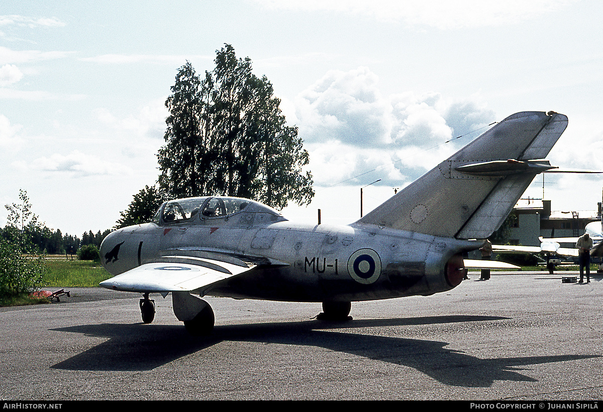 Aircraft Photo of MU-1 | Aero CS-102 (MiG-15UTI) | Finland - Air Force | AirHistory.net #335502
