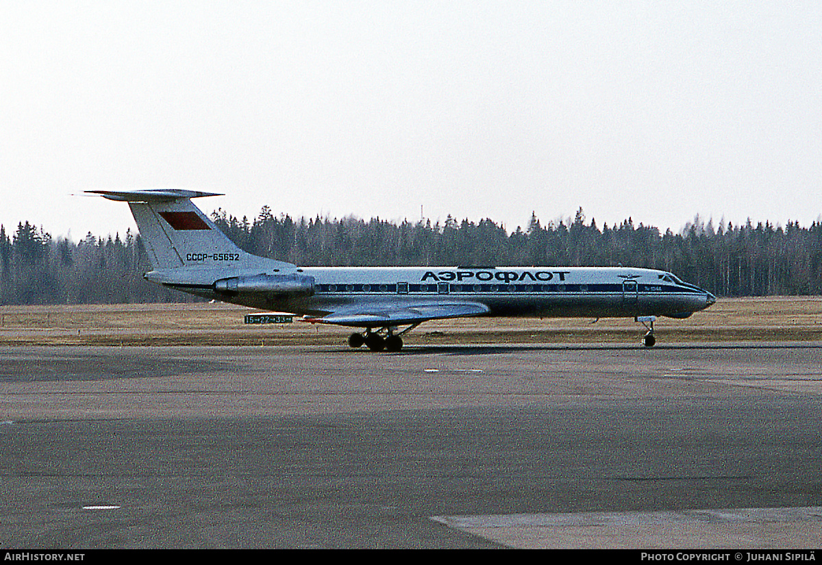 Aircraft Photo of CCCP-65652 | Tupolev Tu-134A | Aeroflot | AirHistory.net #335505