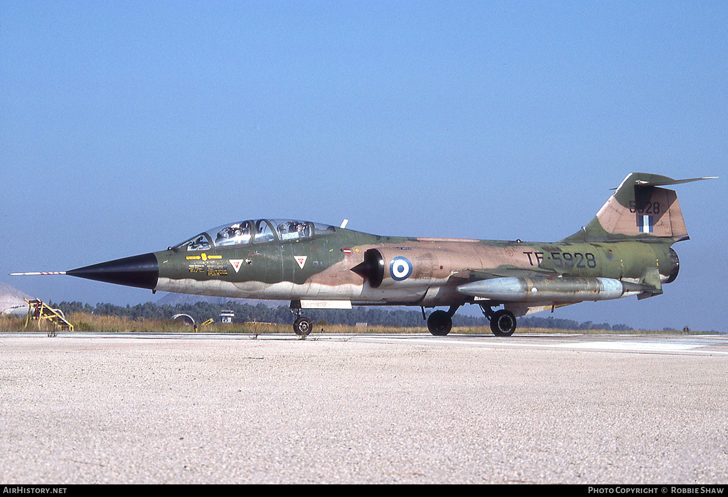 Aircraft Photo of 5928 | Lockheed TF-104G Starfighter | Greece - Air Force | AirHistory.net #335525