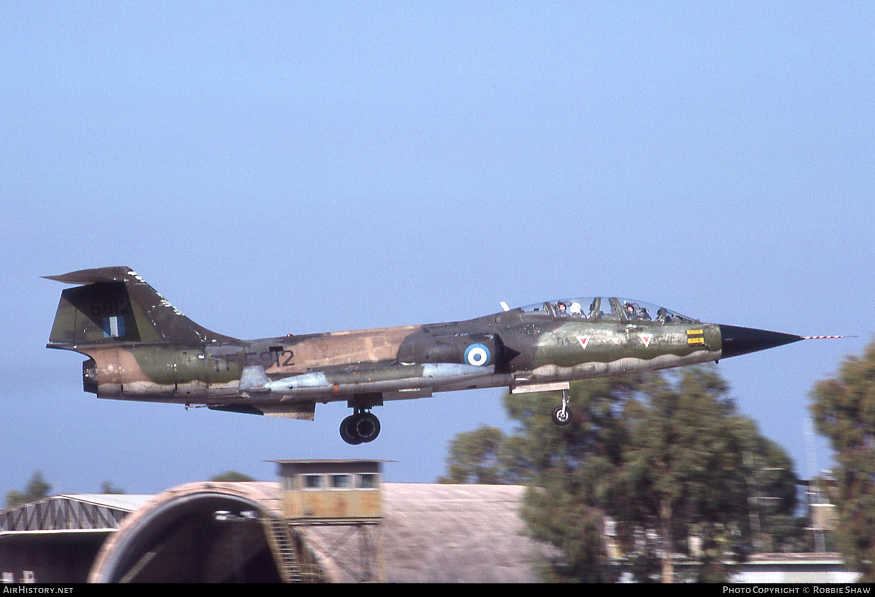 Aircraft Photo of 5912 | Lockheed TF-104G Starfighter | Greece - Air Force | AirHistory.net #335531