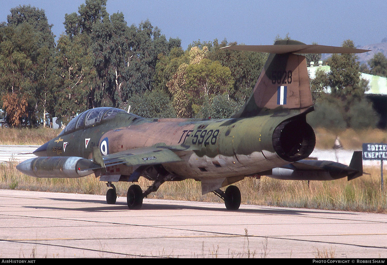 Aircraft Photo of 5928 | Lockheed TF-104G Starfighter | Greece - Air Force | AirHistory.net #335532