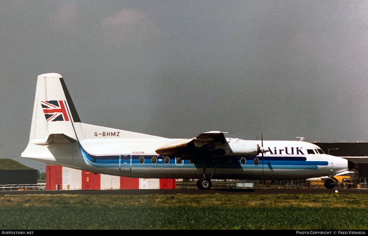 Aircraft Photo of G-BHMZ | Fokker F27-200 Friendship | Air UK | AirHistory.net #335543